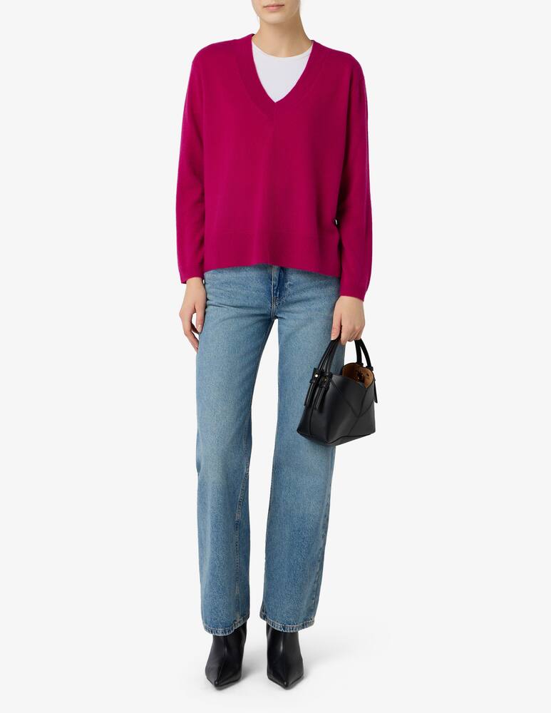 rinascente Pure Cashmere Maglione scollo a v basic