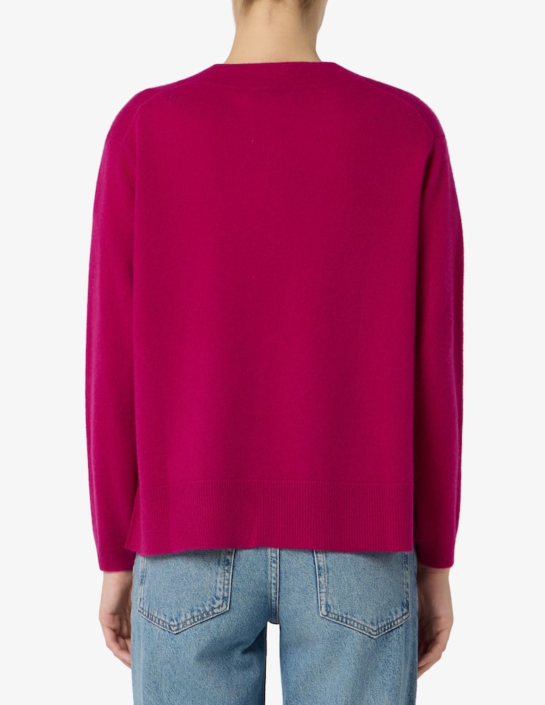 Pure Cashmere Maglione scollo a v basic - immagine 3 Pure Cashmere Maglione scollo a v basic - immagine 3