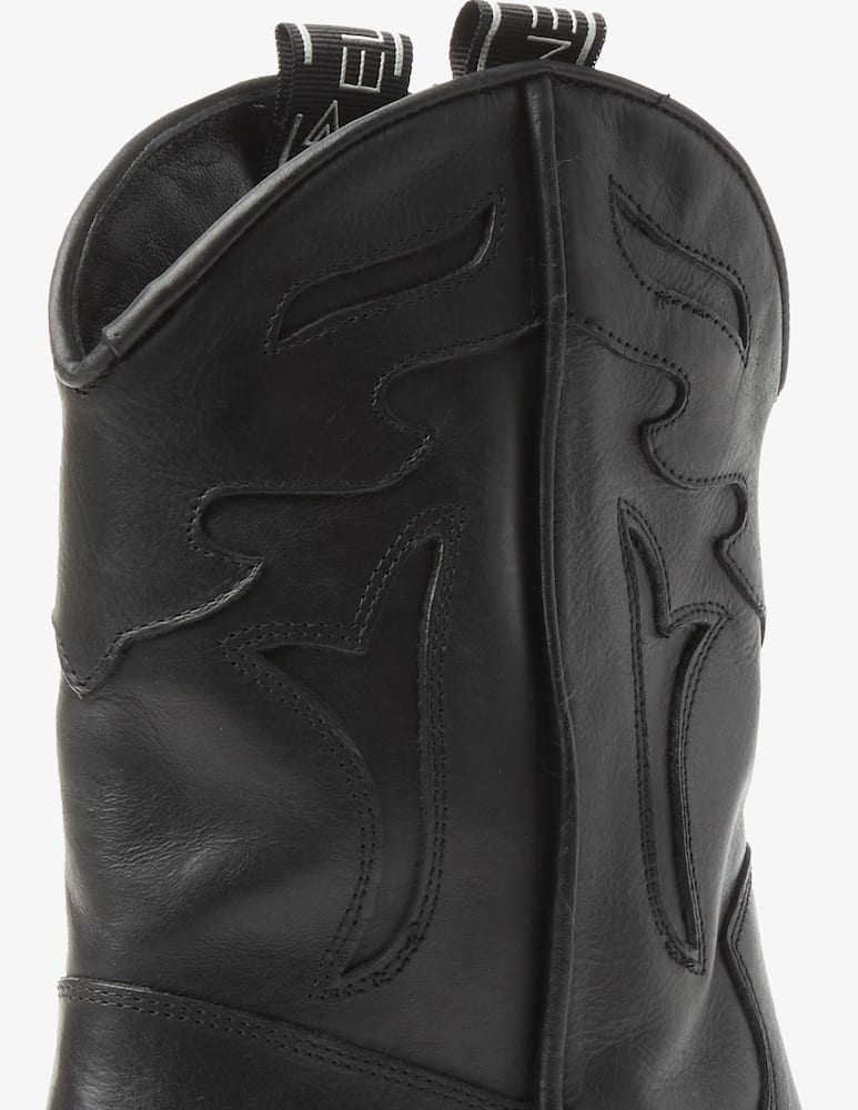 rinascente Strategia Stivaletto camperos basso in pelle Blues