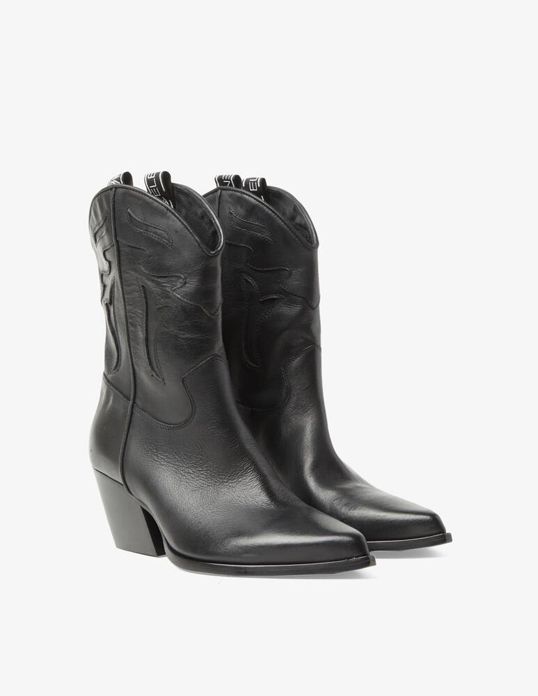 rinascente Strategia Stivaletto camperos basso in pelle Blues