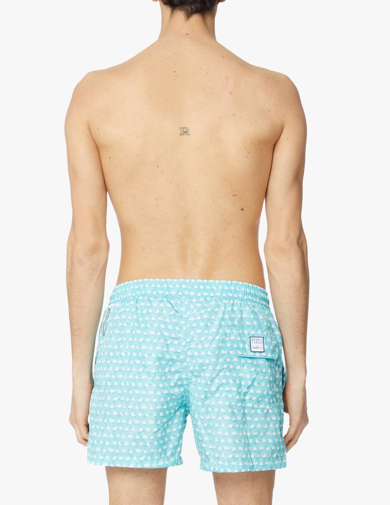 rinascente Fedeli Costume madeira stampato - azzurro