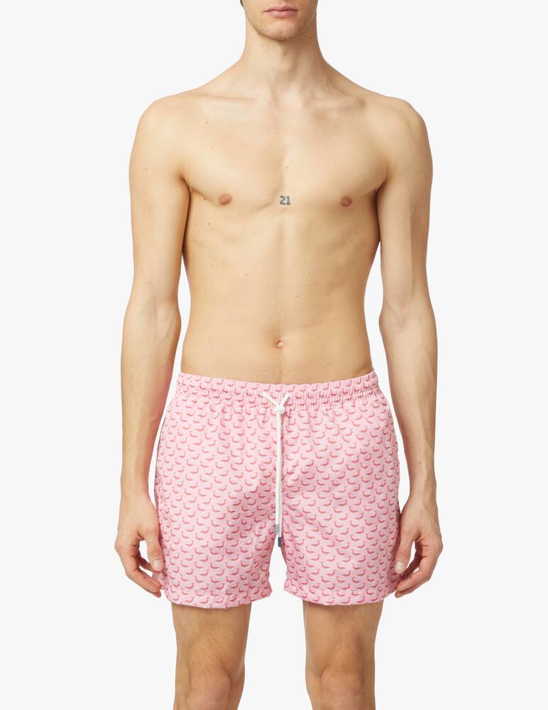 rinascente Fedeli Costume madeira stampato - rosa