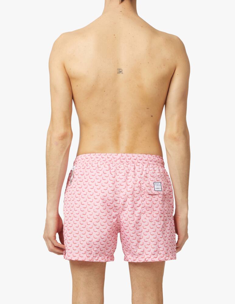 rinascente Fedeli Costume madeira stampato - rosa