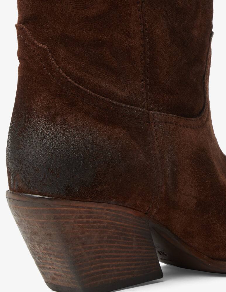 rinascente Strategia Blues tex suede boot