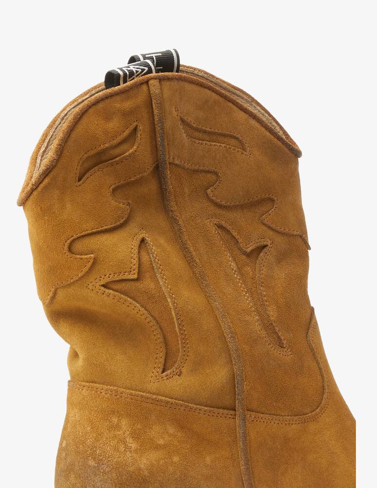 rinascente Strategia Stivale camperos basso in camoscio Blues