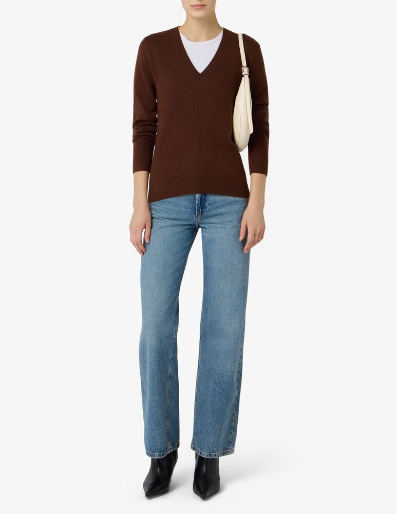 rinascente Pure Cashmere Maglione scollo a v basic