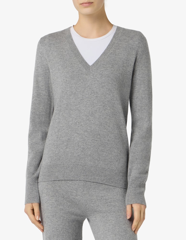 rinascente Pure Cashmere Maglione scollo a v basic