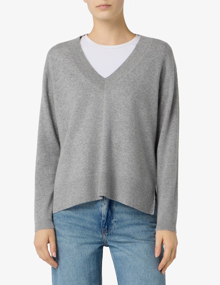 rinascente Pure Cashmere Maglione scollo a v basic