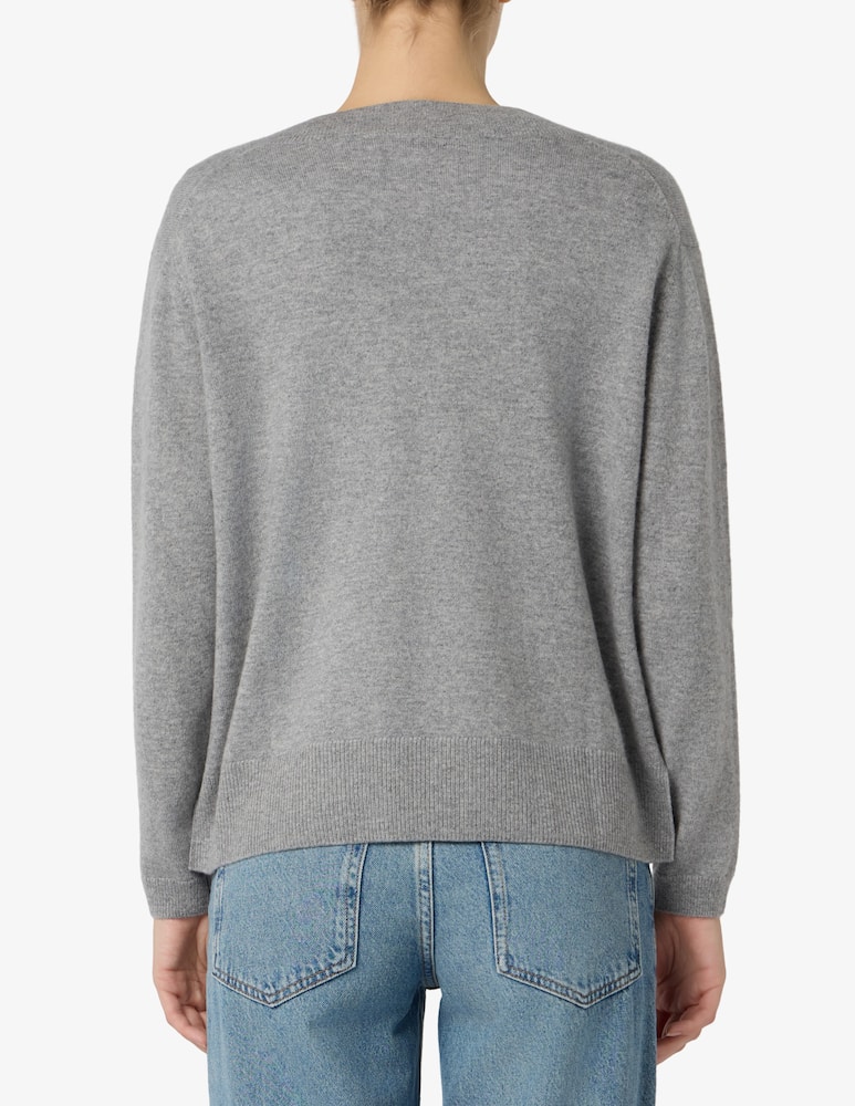 Pure Cashmere Maglione scollo a v basic - immagine 3 Pure Cashmere Maglione scollo a v basic - immagine 3