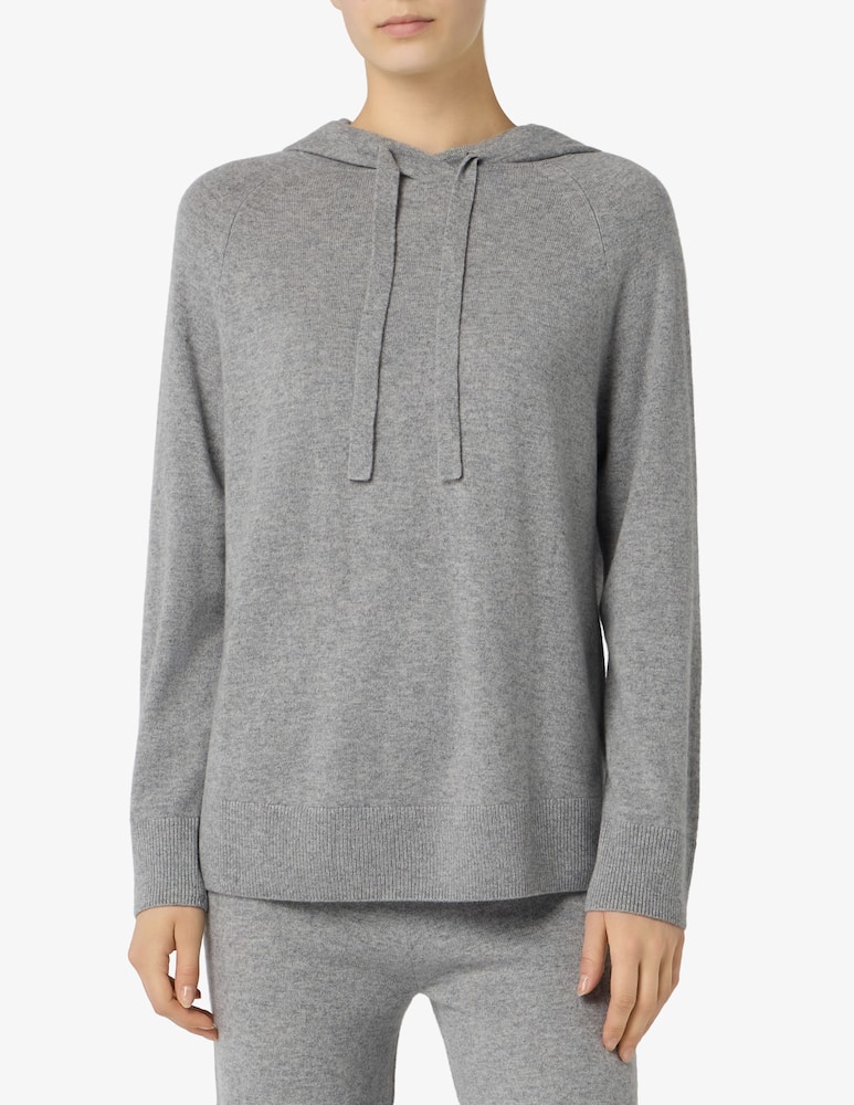 rinascente Pure Cashmere Maglione con cappuccio
