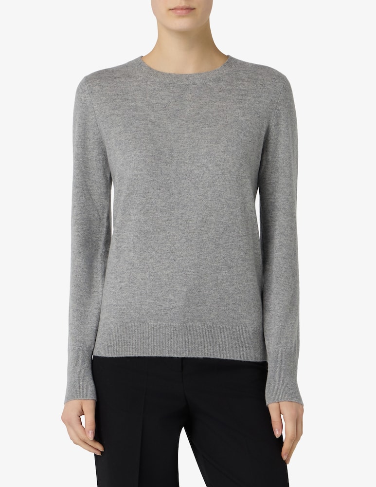 rinascente Pure Cashmere Basic crew neck long sleeve tee