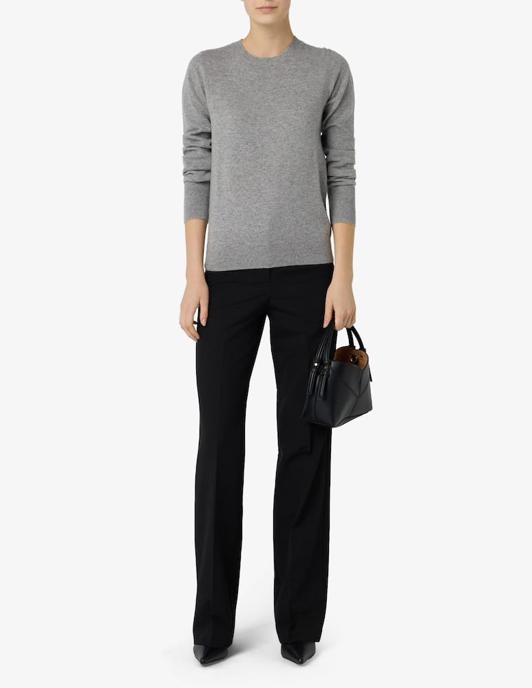 Pure Cashmere Basic crew neck long sleeve tee - picture 2 Pure Cashmere Basic crew neck long sleeve tee - picture 2
