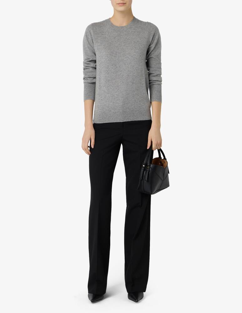 rinascente Pure Cashmere Basic crew neck long sleeve tee