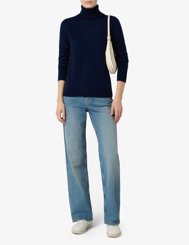 rinascente Pure Cashmere Basic turtle neck jumper