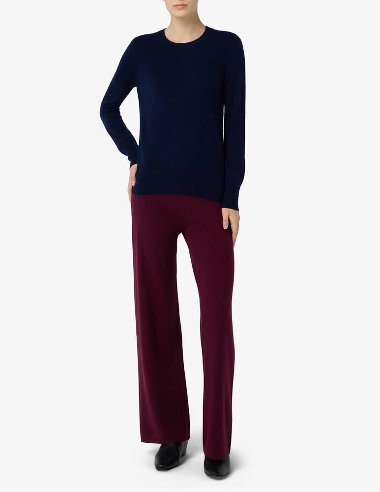 rinascente Pure Cashmere Basic crew neck long sleeve tee