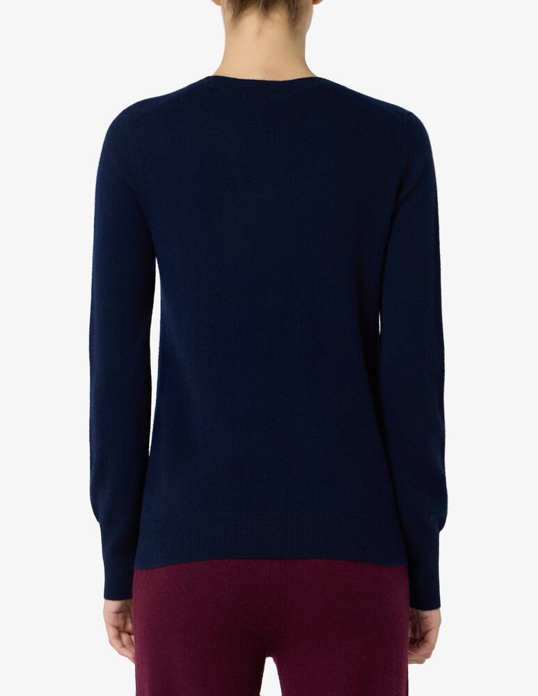 rinascente Pure Cashmere Basic crew neck long sleeve tee