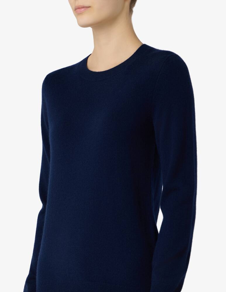 rinascente Pure Cashmere Basic crew neck long sleeve tee