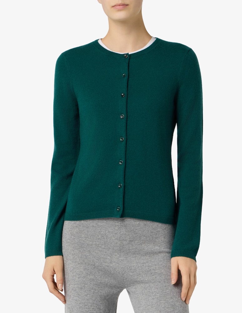 rinascente Pure Cashmere Corean neck cardigan