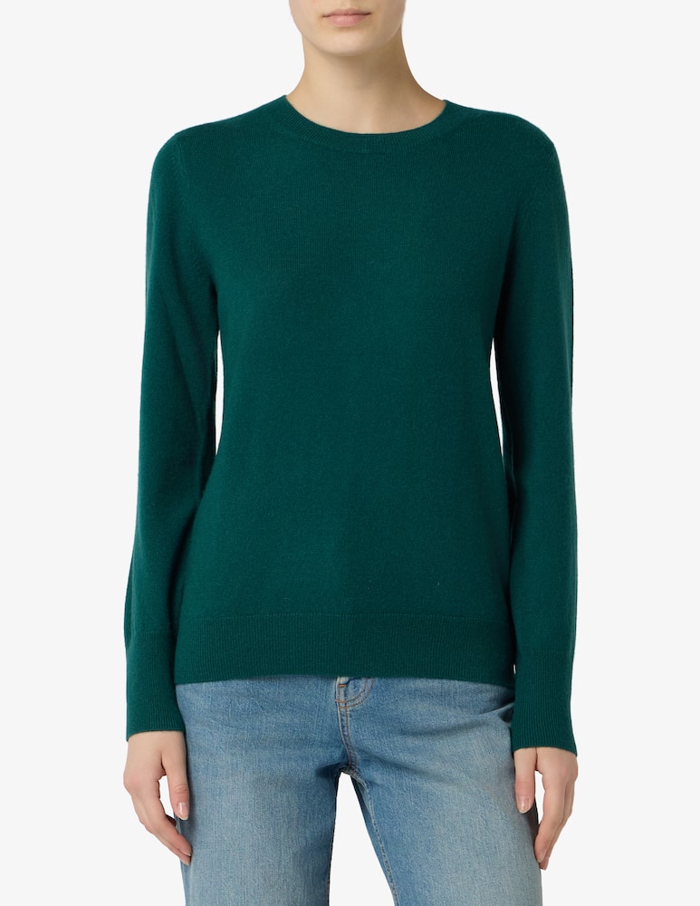 rinascente Pure Cashmere Basic crew neck long sleeve tee