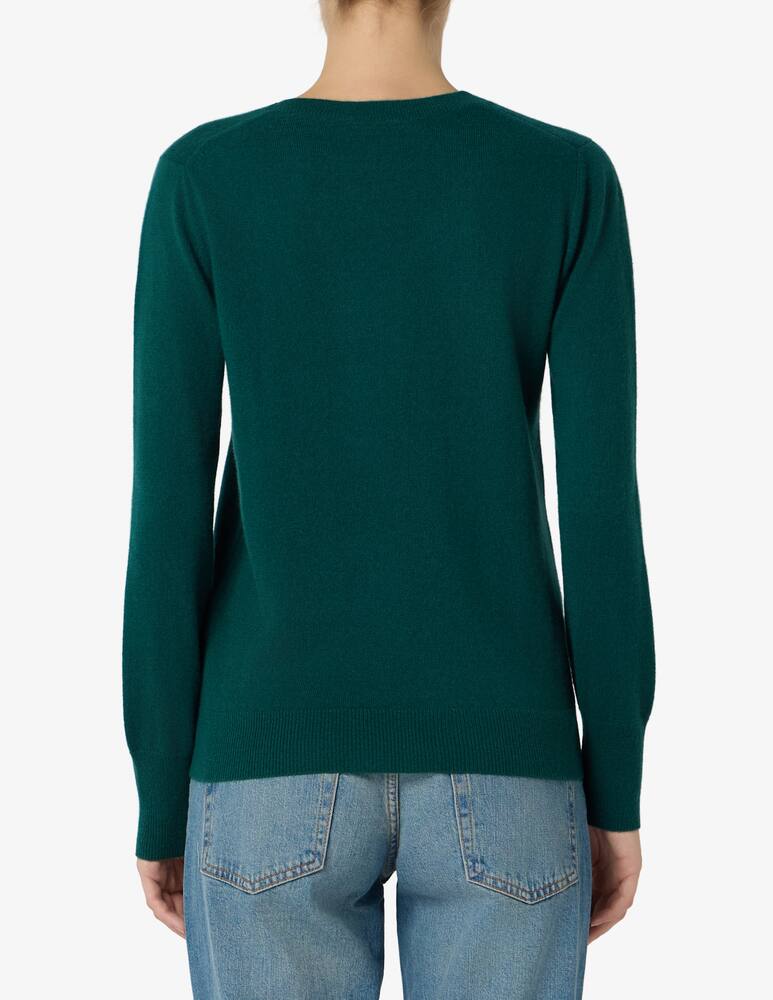 rinascente Pure Cashmere Basic crew neck long sleeve tee