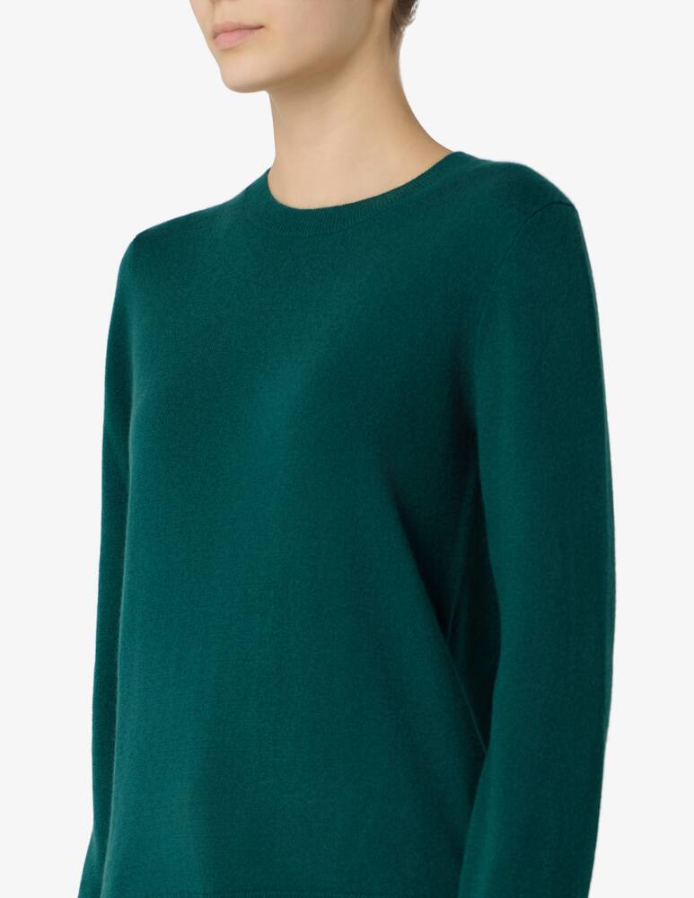 rinascente Pure Cashmere Basic crew neck long sleeve tee