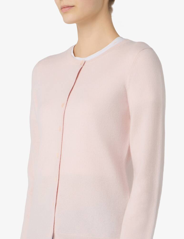 rinascente Pure Cashmere Cardigan con collo alla coreana