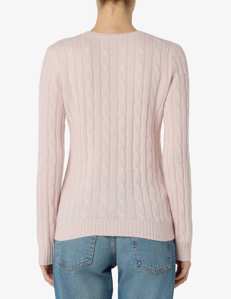 rinascente Pure Cashmere Maglione a trecce girocollo