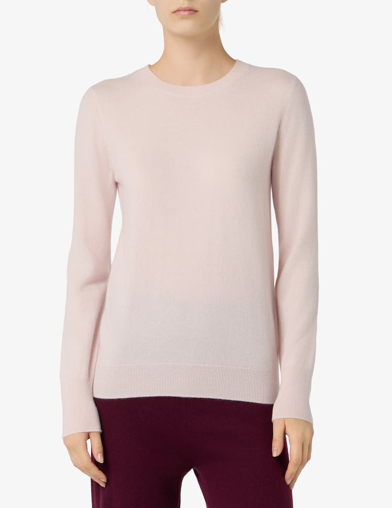 rinascente Pure Cashmere Basic crew neck long sleeve tee