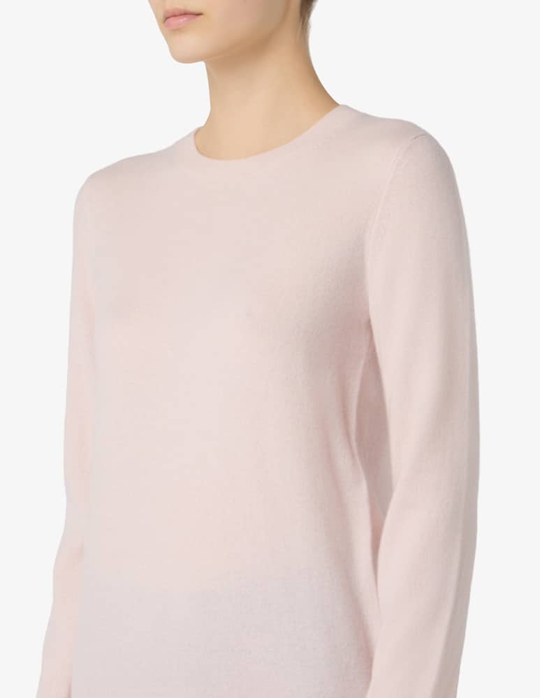 rinascente Pure Cashmere Basic crew neck long sleeve tee