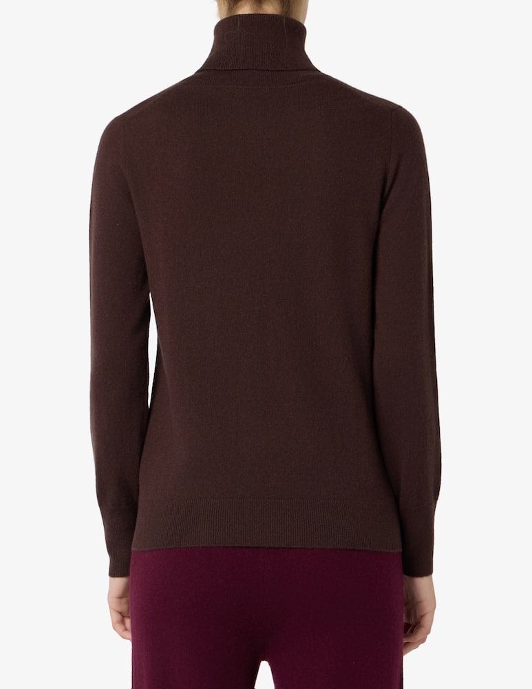 Pure Cashmere Basic turtle neck jumper - picture 3