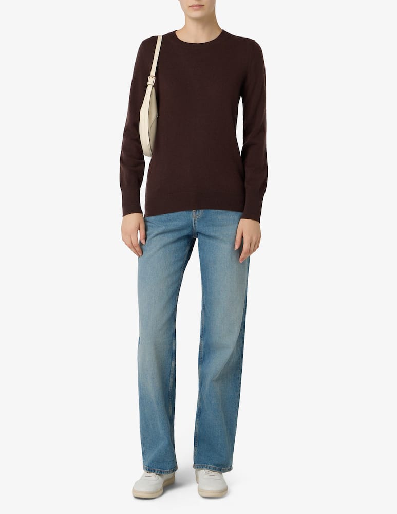 Pure Cashmere Basic crew neck long sleeve tee - picture 2 Pure Cashmere Basic crew neck long sleeve tee - picture 2