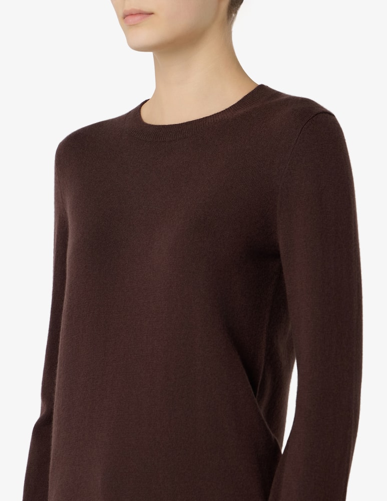rinascente Pure Cashmere Basic crew neck long sleeve tee