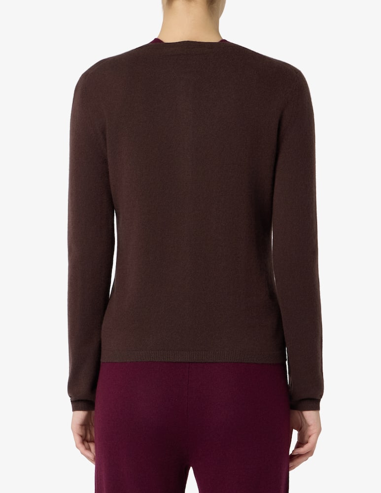 rinascente Pure Cashmere Cardigan con collo alla coreana