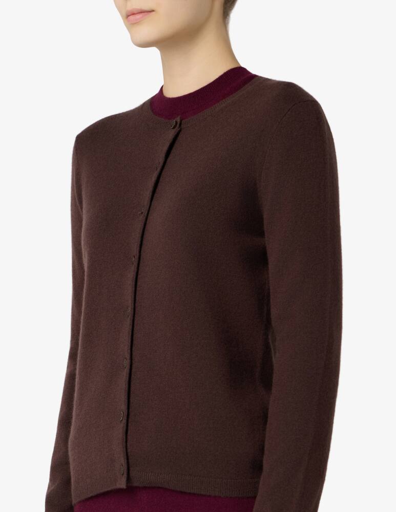 rinascente Pure Cashmere Cardigan con collo alla coreana