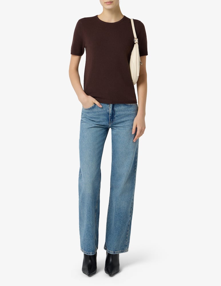 Pure Cashmere Maglione a maniche corte - immagine 2