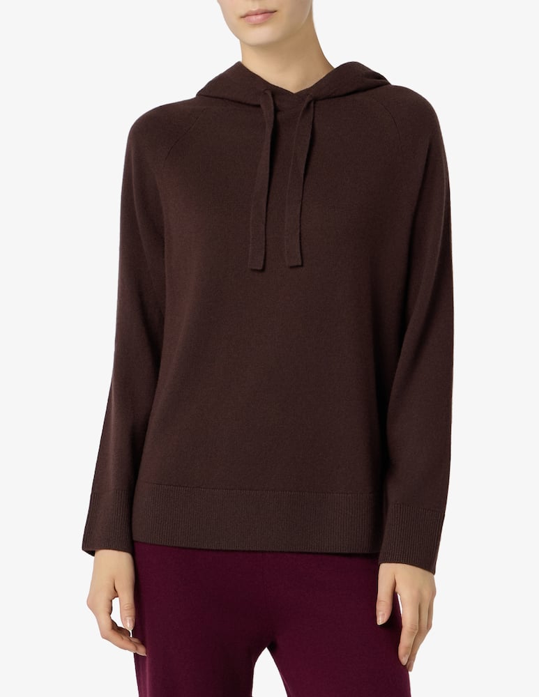 rinascente Pure Cashmere Maglione con cappuccio