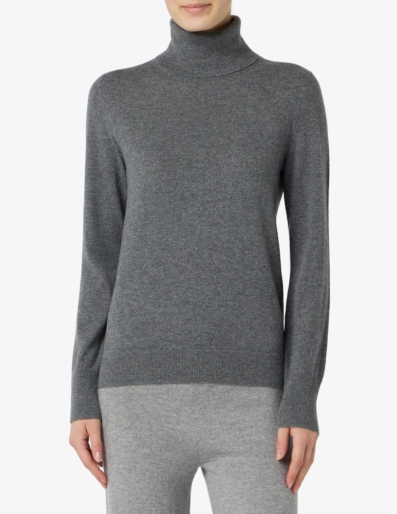 rinascente Pure Cashmere Basic turtle neck jumper