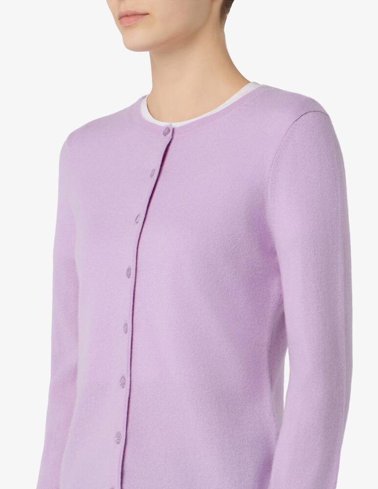 rinascente Pure Cashmere Cardigan con collo alla coreana