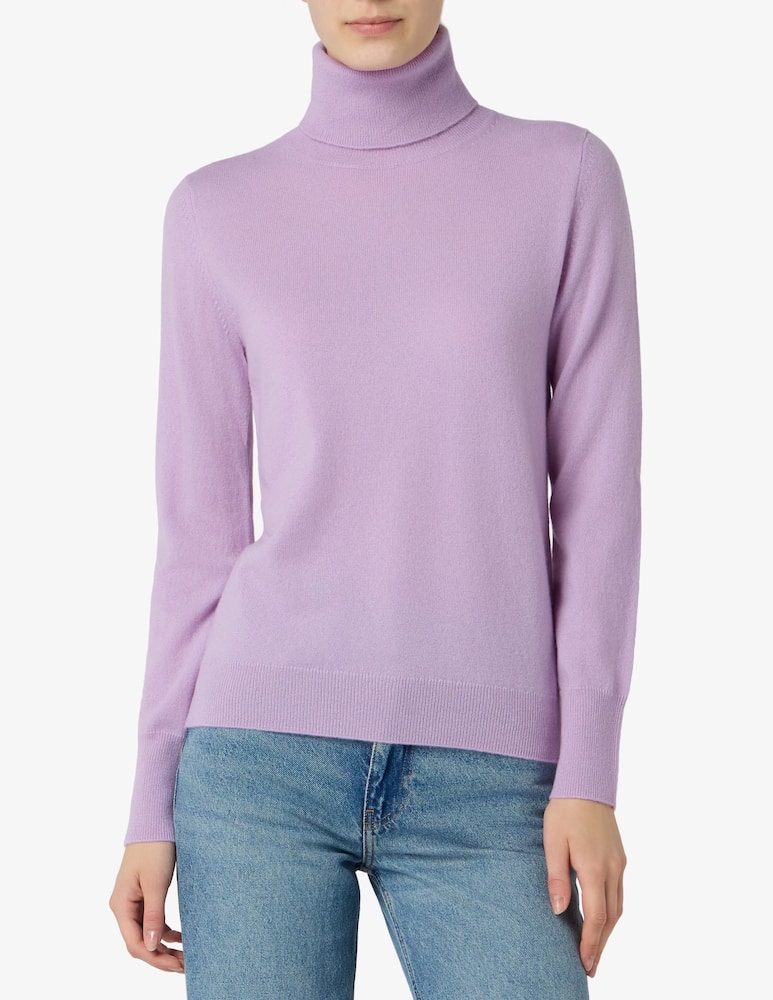 rinascente Pure Cashmere Basic turtle neck jumper