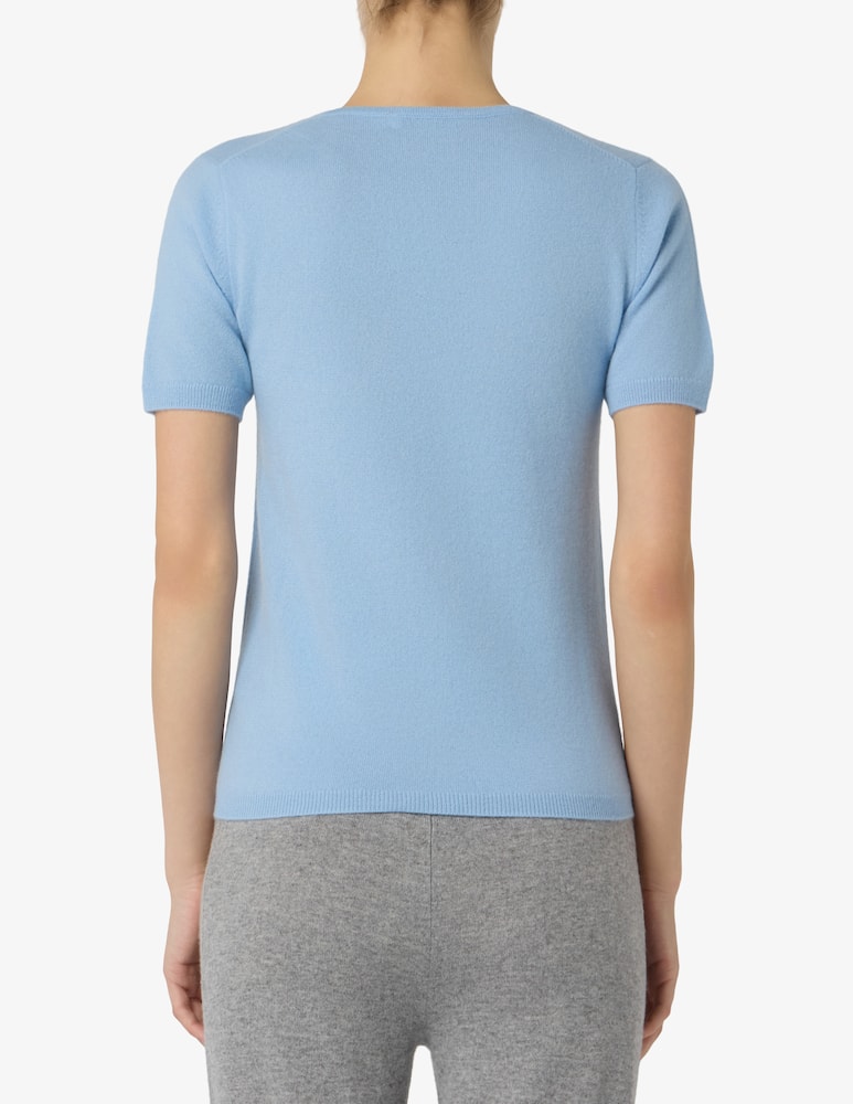 Pure Cashmere Maglione a maniche corte - immagine 3