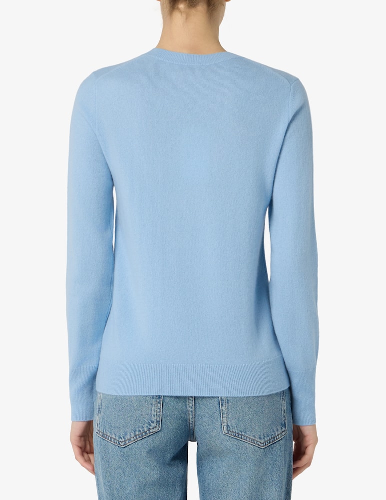 Pure Cashmere Basic crew neck long sleeve tee - picture 3 Pure Cashmere Basic crew neck long sleeve tee - picture 3