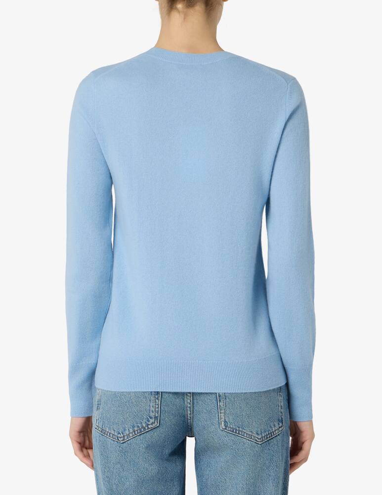 rinascente Pure Cashmere Basic crew neck long sleeve tee