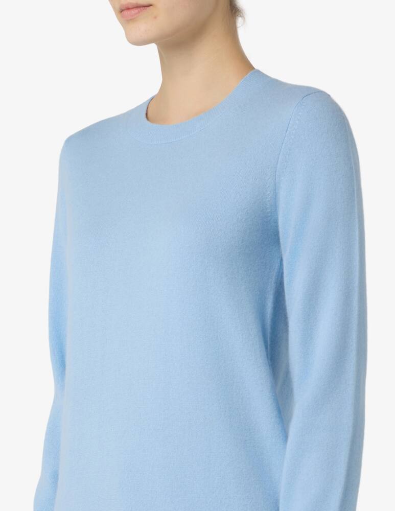 rinascente Pure Cashmere Basic crew neck long sleeve tee