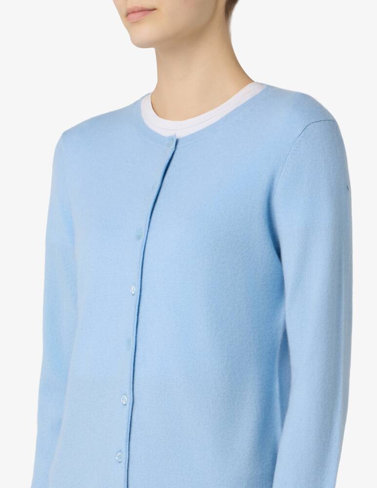 rinascente Pure Cashmere Cardigan con collo alla coreana