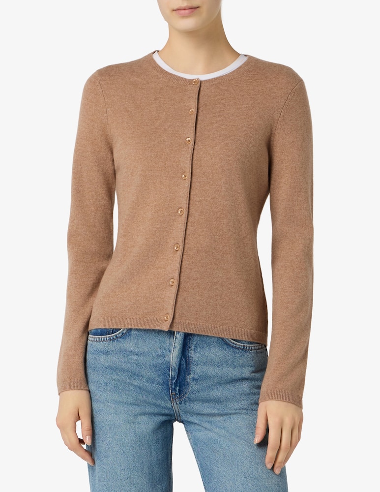 rinascente Pure Cashmere Corean neck cardigan