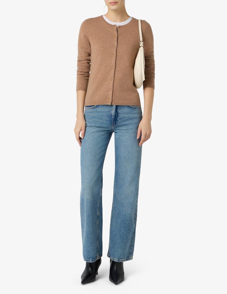 rinascente Pure Cashmere Corean neck cardigan