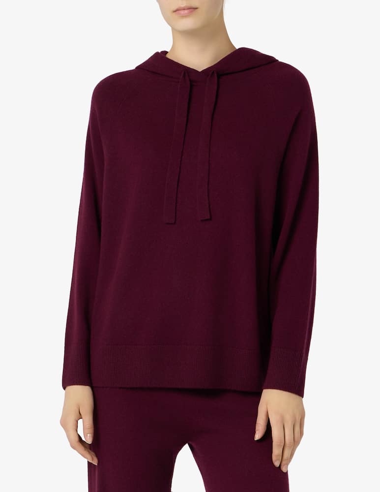 rinascente Pure Cashmere Maglione con cappuccio