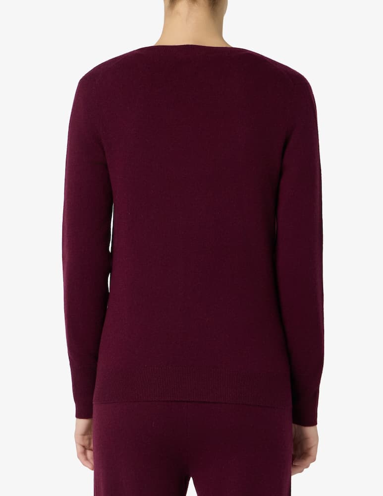 Pure Cashmere Maglione scollo a v basic - immagine 3 Pure Cashmere Maglione scollo a v basic - immagine 3