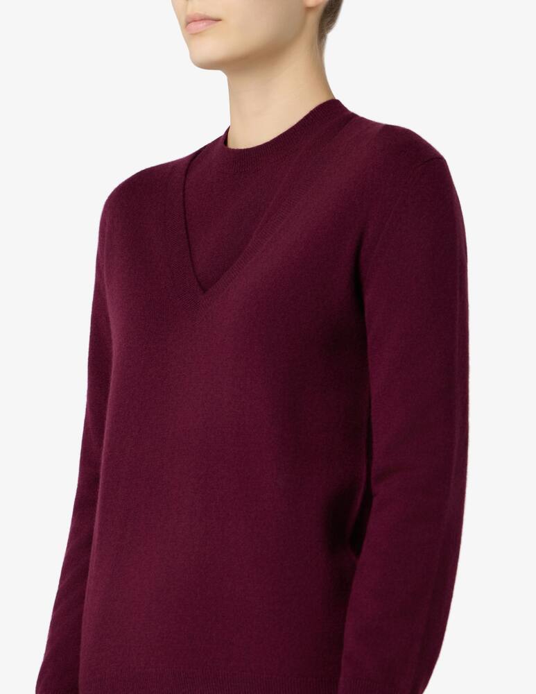 rinascente Pure Cashmere Basic v neck jumper