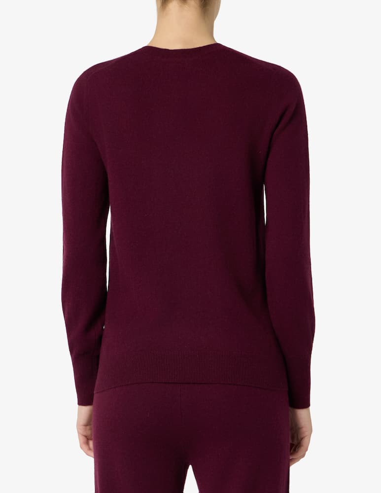 rinascente Pure Cashmere Basic crew neck long sleeve tee